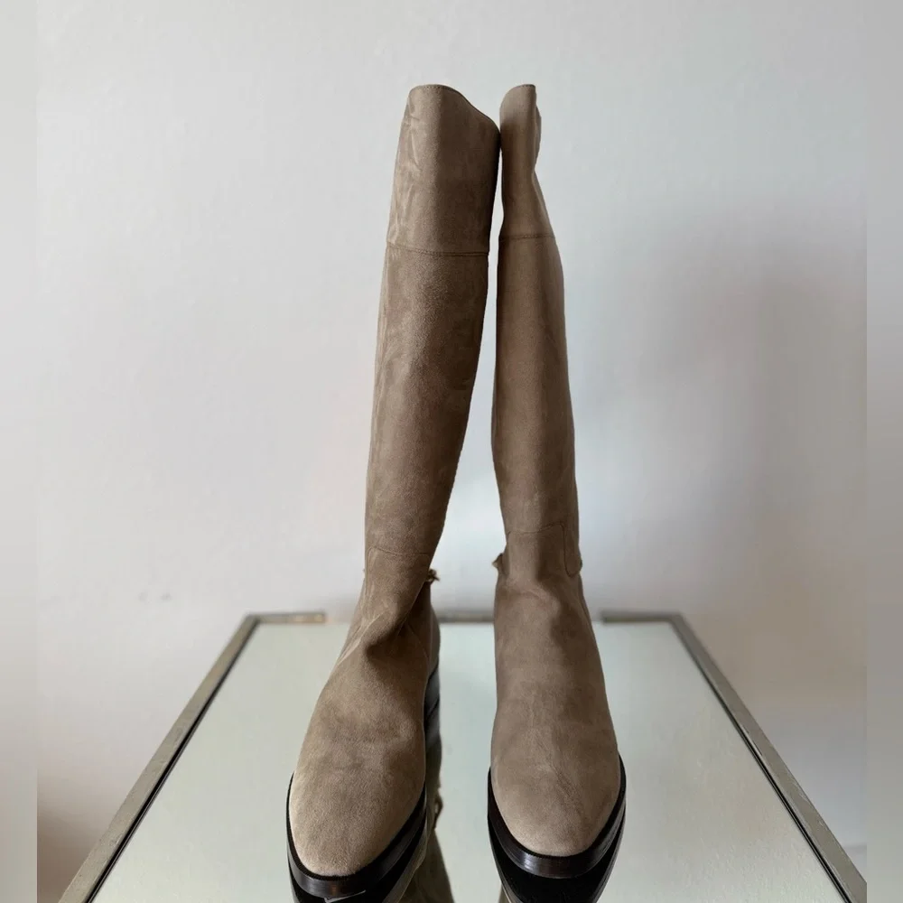 New JIMMY CHOO Nell suede knee-high boots 41 $1,695